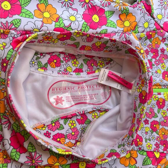 Betsey Johnson Girls 2-Piece Swimsuit Set Bathing Suit – Size 14 BNWT - Picture 6 of 12